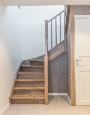 Oak stairs. Norway. Project no. 62
