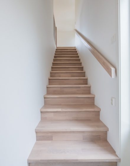 Oak stairs in Norway. Project no. 70